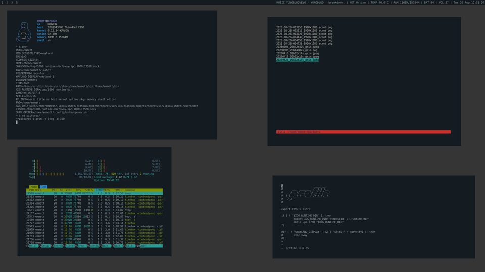 KRAK3N running sway
